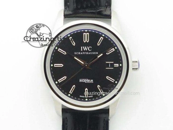 MIROTIME 0131 Portofino Chrono RG White Dial on Black Leather Strap A Vibrant 7385